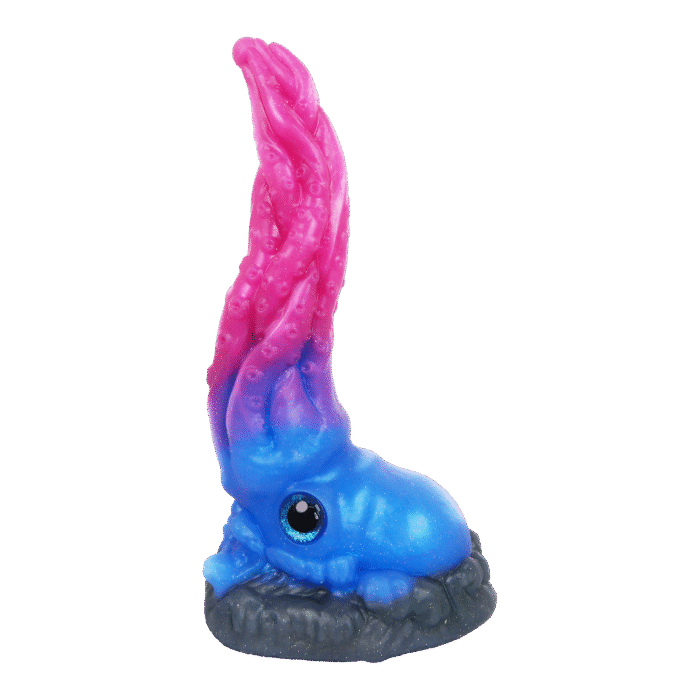 Deep Sea Fantasy Silicone Toy with Strong Suction Base. launch from SULTRYCARE. ZY-SC11003