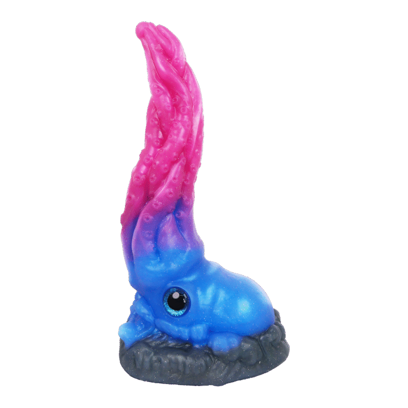 Deep Sea Fantasy Silicone Toy with Strong Suction Base. launch from SULTRYCARE. ZY-SC11003